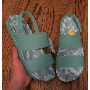 NEW Reef | Water Vista Sandals Marbled Blue Women's Sz 10